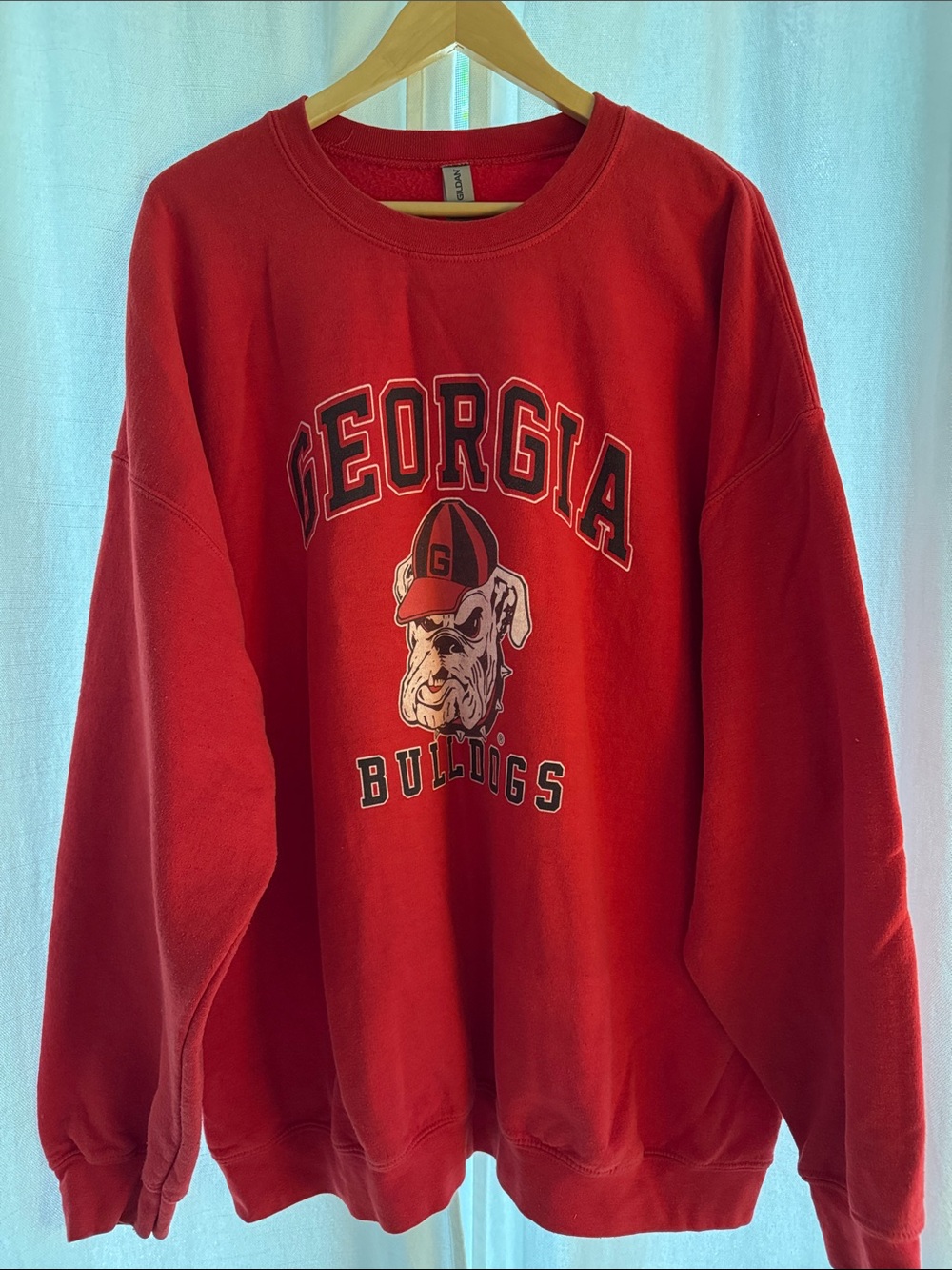 Vintage Georgia Bulldogs Oversized 3XL Crewneck | UGA